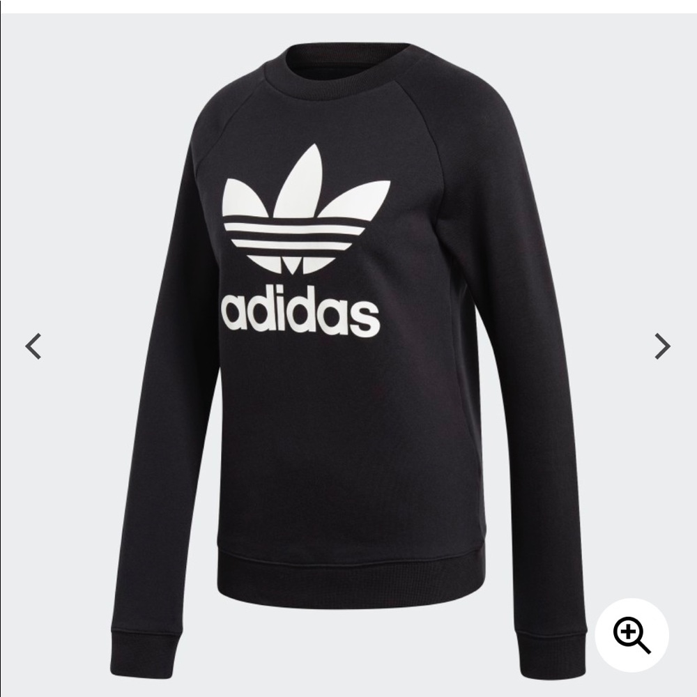 ADIDAS trefoil crewneck sweatshirt